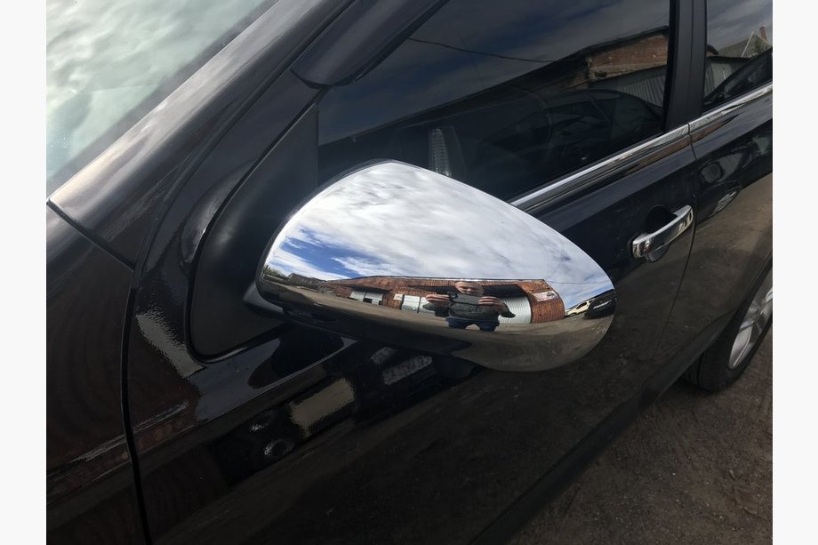 Nissan Qashqai 2010–2014 Kromirane obloge ogledal (2 kosa, plastika) Image