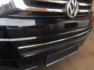 Volkswagen T5 2010–2015 Nerjaveča zaščitna obloga rešetke odbijača Carmos – turško nerjaveče jeklo fotografija 1