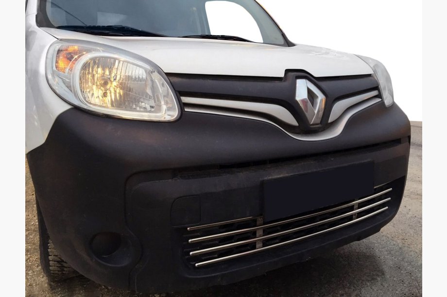 Renault Kangoo 2008–2020 Enodelna maska v odbijaču (nerjavno jeklo) Image