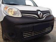 Renault Kangoo 2008–2020 Enodelna maska v odbijaču (nerjavno jeklo) fotografija 1