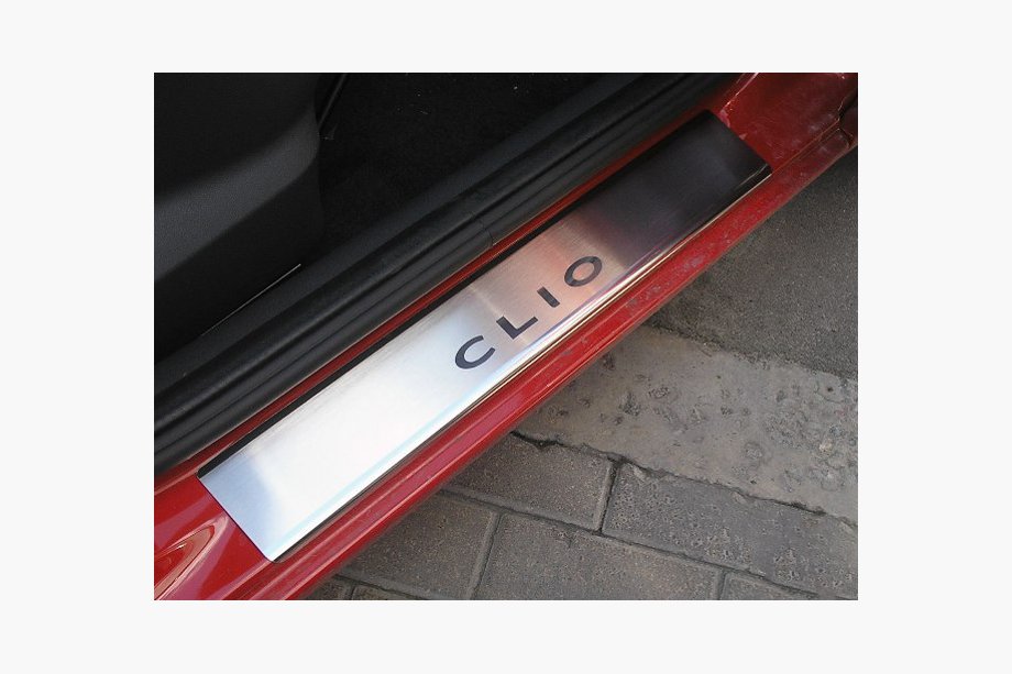 Renault Clio III 2005–2012 Nerjaveče letve pragov Nataniko (4 kosi) Premium - 3M lepilni trak, 0,8 mm Image