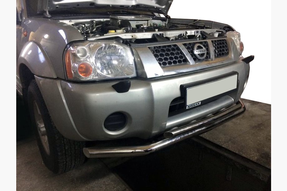 Nissan NP300 1999–2015 Sprednji zaščitni lok ST014 (nerjavno jeklo) Image