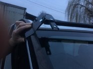 Renault Trafic 2001–2015 Vizir na vetrobransko steklo (črn sijaj, 5 mm) fotografija 4