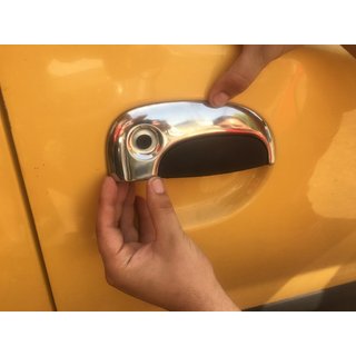 Kromirane prevleke za kljuke (nerjaveče jeklo) Renault Kangoo 1998–2008 fotografija 3