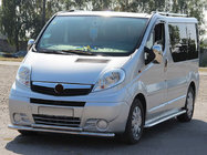 Renault Trafic 2001–2015 Sprednji zaščitni lok ST014 (nerjavno jeklo) fotografija 4
