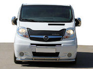 Renault Trafic 2001–2015 Sprednji zaščitni lok ST014/2 (nerjavno jeklo) fotografija 1