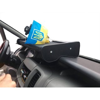 Polica na armaturno ploščo (2001-2010, tip-1) Renault Trafic 2001–2015 fotografija 3