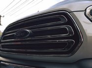 Ford Transit 2014– Okrasne letve za masko (2014-2018, 3 kos, nerjavno jeklo) OmsaLine - italijansko nerjavno jeklo fotografija 4