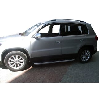 Stranske stopnice BlackLine (2 kosa, aluminij) fotografija 1