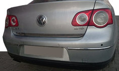 Volkswagen Passat B6 2006–2012 Nerjaveča zaščitna letvica roba prtljažnika OmsaLine - italijansko nerjavno jeklo fotografija 1