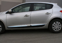 Renault Megane III 2009–2016 Letve za vrata (HB, 4 kos, nerjaveče jeklo) fotografija 4