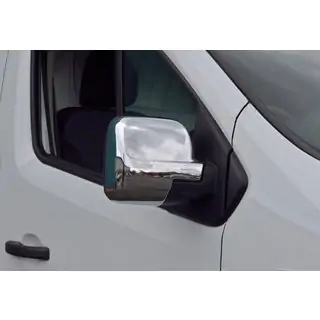 Kromirani pokrovi ogledal (2 kosa, plastika)