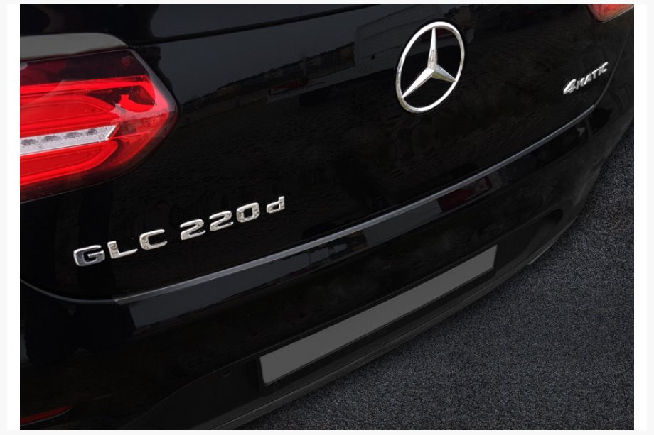 Mercedes GLE kupe C292 2015–2019 Kromirana letvica za zadnji odbijač (ABS) Image
