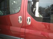 Nissan Primastar 2002–2014 Obrobe kljuk vrat (4 kosi, nerj. jeklo) fotografija 2