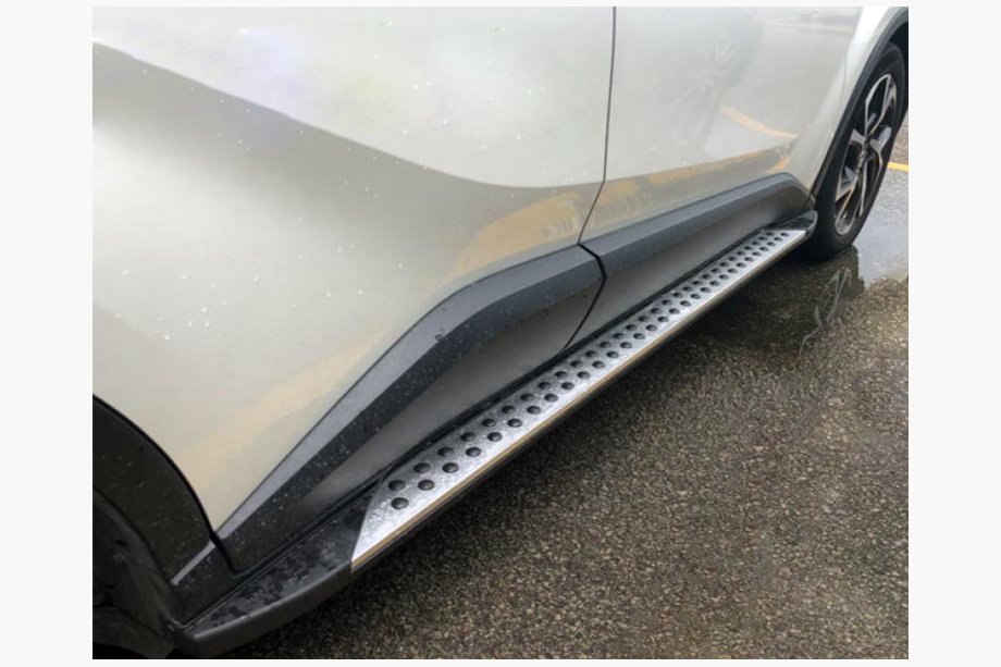 Toyota C-HR 2016–2023 Bočne stopnice Original V3 (2 kosa, aluminijaste) Image