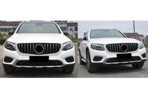 Mercedes GLA X156 2014–2019 Sprednja maska hladilnika GT Panamericana (2014-2016) fotografija 3