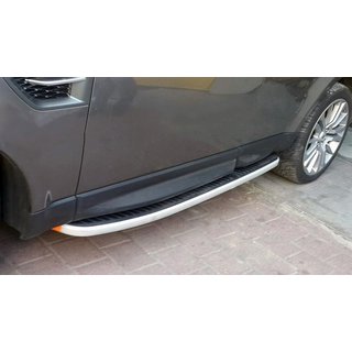 Stranske stopnice (2 kos, aluminij)