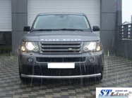 Range Rover Sport 2005–2013 Sprednji enojni zaščitni lok (inox) fotografija 2