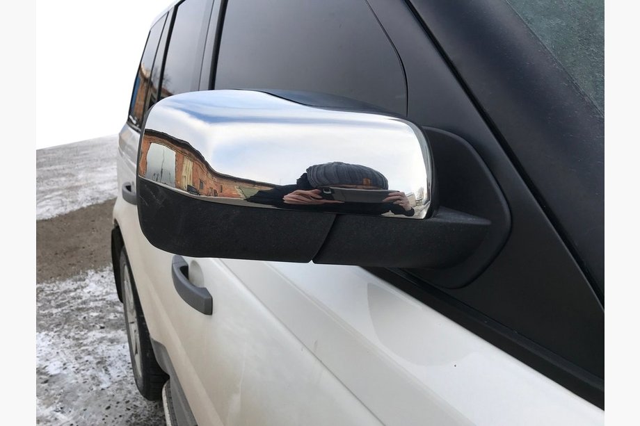 Range Rover Sport 2005–2013 Kromirani pokrovi ogledal (2 kosa, nerjavno jeklo) Carmos - turško nerjaveče jeklo Image
