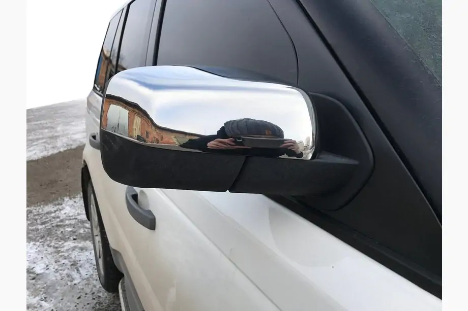 Range Rover III L322 2002–2012 Kromirani pokrovi vzvratnih ogledal (2 kosa, nerjaveče jeklo) Image