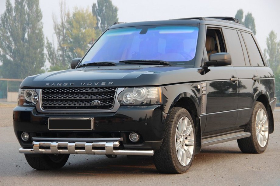 Range Rover III L322 2002–2012 Sprednji zaščitni lok ST015 (nerjaveče jeklo) Image
