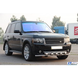 Sprednji zaščitni lok ST015 (nerjaveče jeklo) Range Rover III L322 2002–2012 fotografija 3