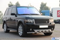 Range Rover III L322 2002–2012 Sprednji zaščitni lok ST015 (nerjaveče jeklo) fotografija 3