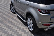 Range Rover Evoque 2012–2018 Stranski pragovi Fullmond (2 kosa, aluminij) fotografija 1