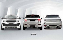 Range Rover Evoque 2012–2018 Tuning karoserijski komplet – komplet odbijačev (BodyKit-2) fotografija 1