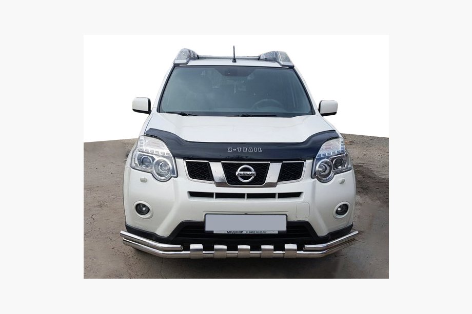 Nissan X-trail T31 2007–2014 Sprednji zaščitni lok ST015 (nerjaveče jeklo) Image