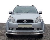 Daihatsu Terios 2006–2017 Sprednji zaščitni lok ST014 (nerjavno jeklo) Ø60/60 mm fotografija 1