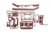 Mercedes Viano 2004–2014 Obloge armaturne plošče Meric (sprednji del + notranji vložki) 2004-2006, Titan fotografija 1