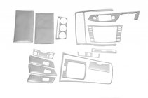 Mazda 6 2008–2012 Okrasne obloge armaturne plošče v aluminijastem videzu fotografija 1