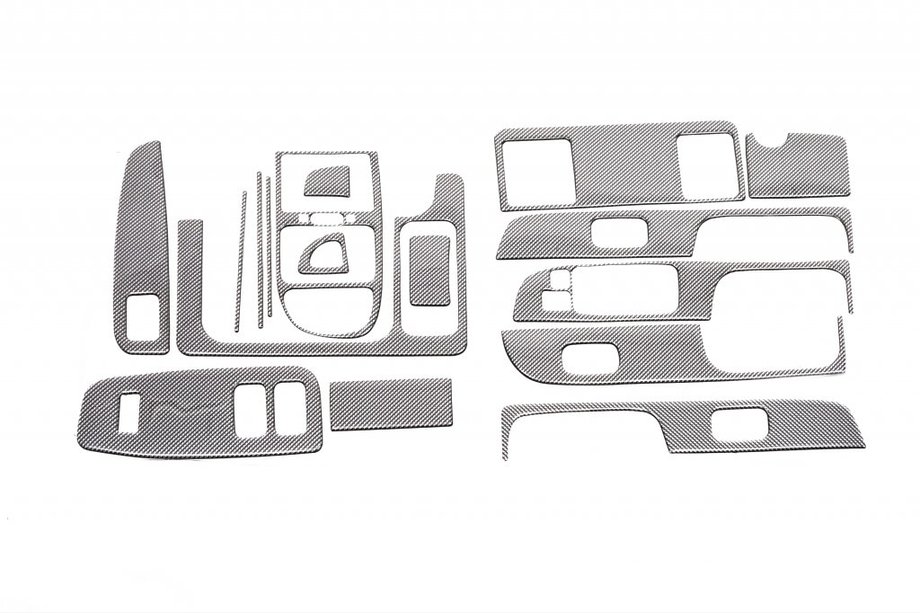 Nissan Patrol Y61 1997–2011 Obloge armaturne plošče (1998-2000) Titan Fotografija 2