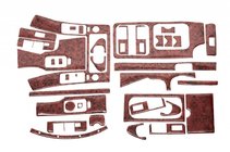 Nissan Navara 2006–2015 Notranje okrasne letvice armaturne plošče (36 delov) fotografija 1