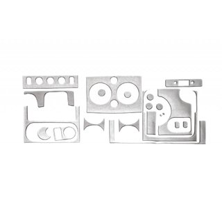 Okrasne obloge armaturne plošče v aluminijastem videzu Hartman (2003-2008) Citroen Berlingo 1996–2008