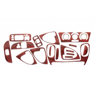 Okrasne letvice za armaturno ploščo v lesenem videzu Toyota Yaris Verso 2000–2004