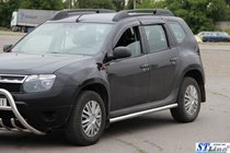 Dacia Duster 2008–2018 Stranske cevi (2 kos, nerjavno jeklo) fotografija 2