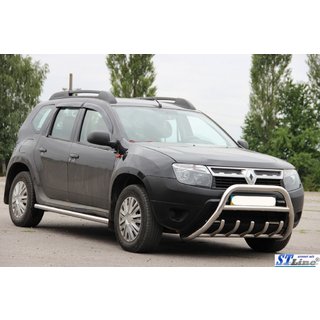 Stranske cevi (2 kos, nerjavno jeklo) Dacia Duster 2008–2018 fotografija 4