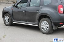 Dacia Duster 2008–2018 Stranske cevi (2 kos, nerjavno jeklo) fotografija 5