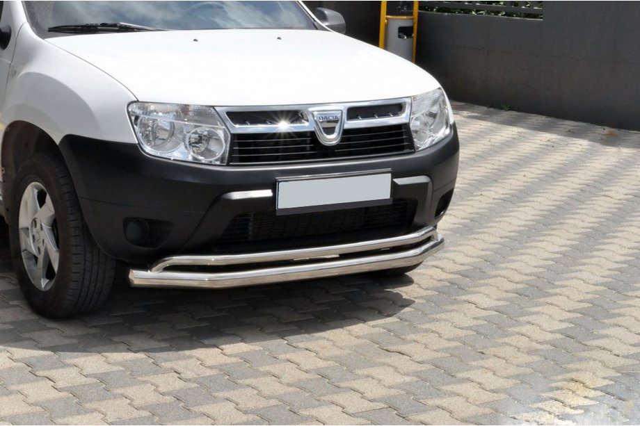 Renault Duster 2008–2017 Sprednji zaščitni lok ST017 (nerjavno jeklo) Image