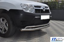 Renault Duster 2008–2017 Sprednji zaščitni lok ST017 (nerjavno jeklo) fotografija 3