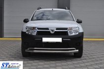 Renault Duster 2008–2017 Sprednji zaščitni lok ST017 (nerjavno jeklo) fotografija 4