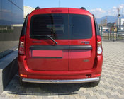 Dacia Logan MCV 2004–2014 Zadnji zaščitni lok (nerjavno jeklo) fotografija 1