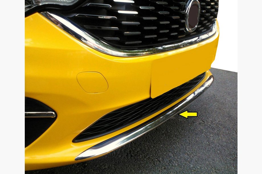 Fiat Tipo 2016– Nerjaveča zaščitna obloga za sprednji odbijač Carmos (2016-2020, nerjaveče jeklo) Image