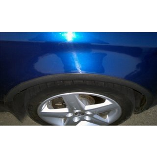 Obrobe kolotekov (4 kosi, črne) Audi A6 C5 2001–2004 fotografija 1