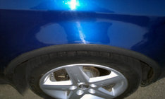 Audi A6 C5 2001–2004 Obrobe kolotekov (4 kosi, črne) fotografija 1