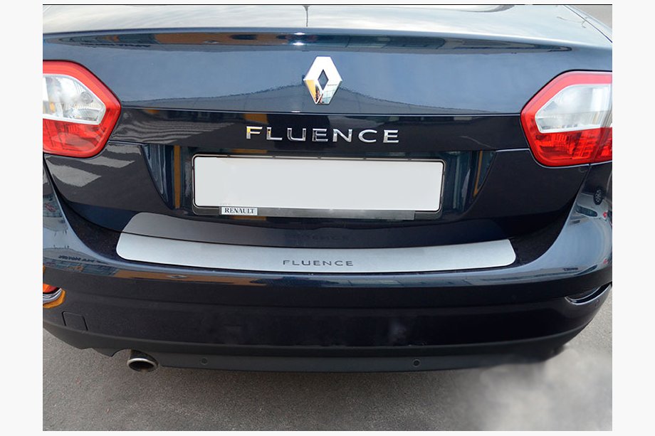 Renault Fluence 2009–2016 Natanika zaščitna letev zadnjega odbijača (nerjavno jeklo) Image