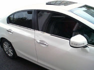Honda Civic Sedan IX 2011–2016 Carmos zunanji okenski okvirji (4 kosi, nerjavno jeklo) fotografija 1