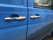 Mercedes Vito W639 2004–2014 Pokrovi kljuk (nerjavno jeklo) 3 kosi, Carmos – turško jeklo fotografija 4